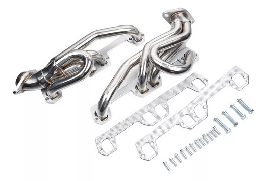 Stainless Steel Headers for 1992–2004 Dodge Ram, Dakota, Durango | Fits 5.2L & 5.9L V8 | High-Flow 4-1 Exhaust Upgrade with Mandrel-Bent Tubing & CNC Flanges for More Horsepower & Torque(EH010SS)