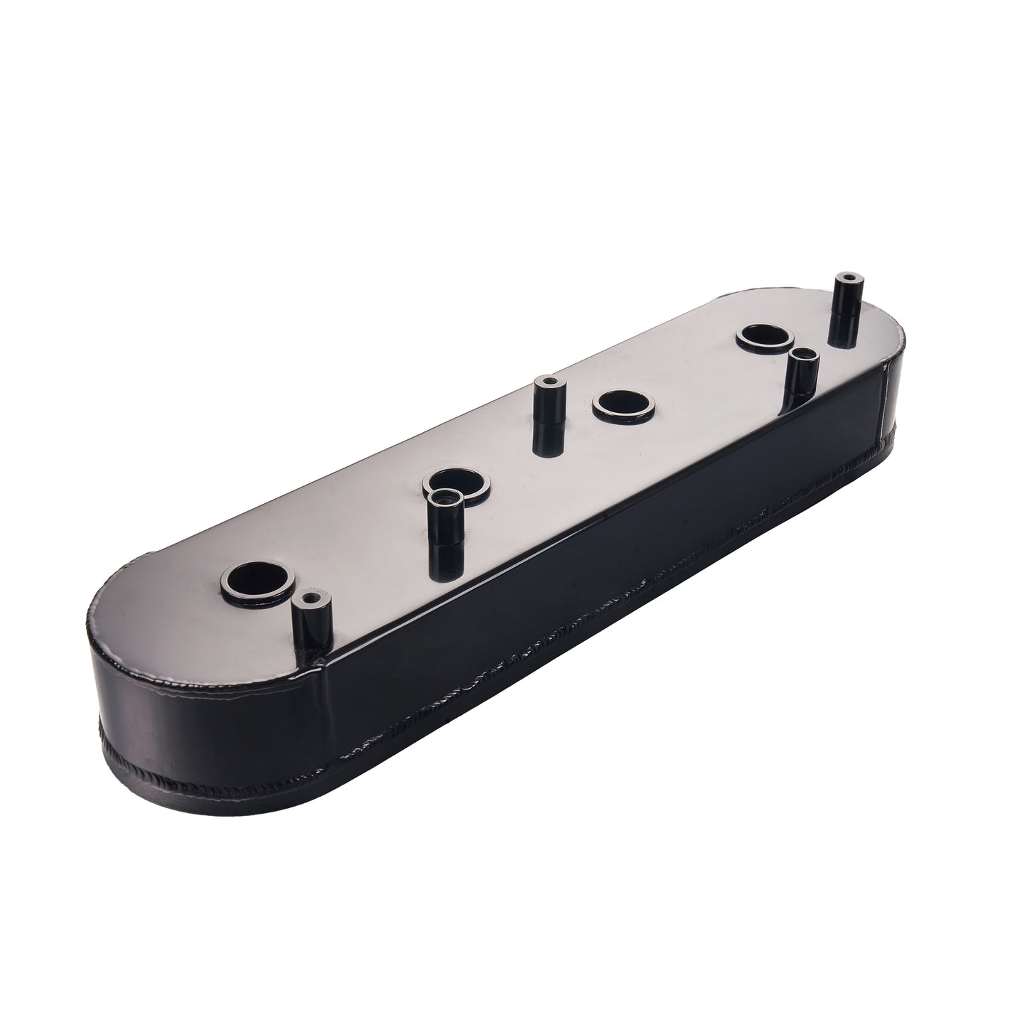 Fabricated Aluminum Valve Covers for Chevy LS Engines – w/ Coil Mounts, Clear/Black/Polished/Anodized(PVC8553BK)