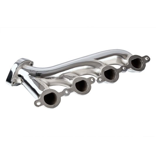 LS Swap Exhaust Manifolds, Chrome Finish, 1.75" Primary Tubes, 2.25" Collectors, Compatible With GM Small Block Gen III & IV Engines(EH030CH))