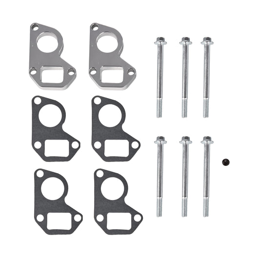 Universal LS Throttle Body Adapter – 75mm Drive-by-Wire to 4” Intake, Billet Aluminum, Fits LS2 LS3 L92 L76 L99 Engines