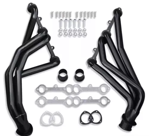 Polished Stainless Steel Exhaust Headers for 1966-1987 Chevy/GMC C10 C20 K10 K20 - SBC 305/327