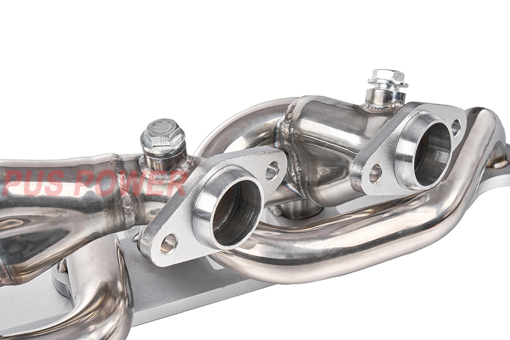 "High-Performance Shorty Exhaust Header for Jeep Wrangler TJ/YJ, Cherokee XJ, Grand Cherokee ZJ 4.0L I6 | Fits 1991β2006 | T-304 Polished Stainless Steel | Bolt-On Upgrade w/ Gaskets & O2 Bungs | 1.75'' Piping(EH031SS)