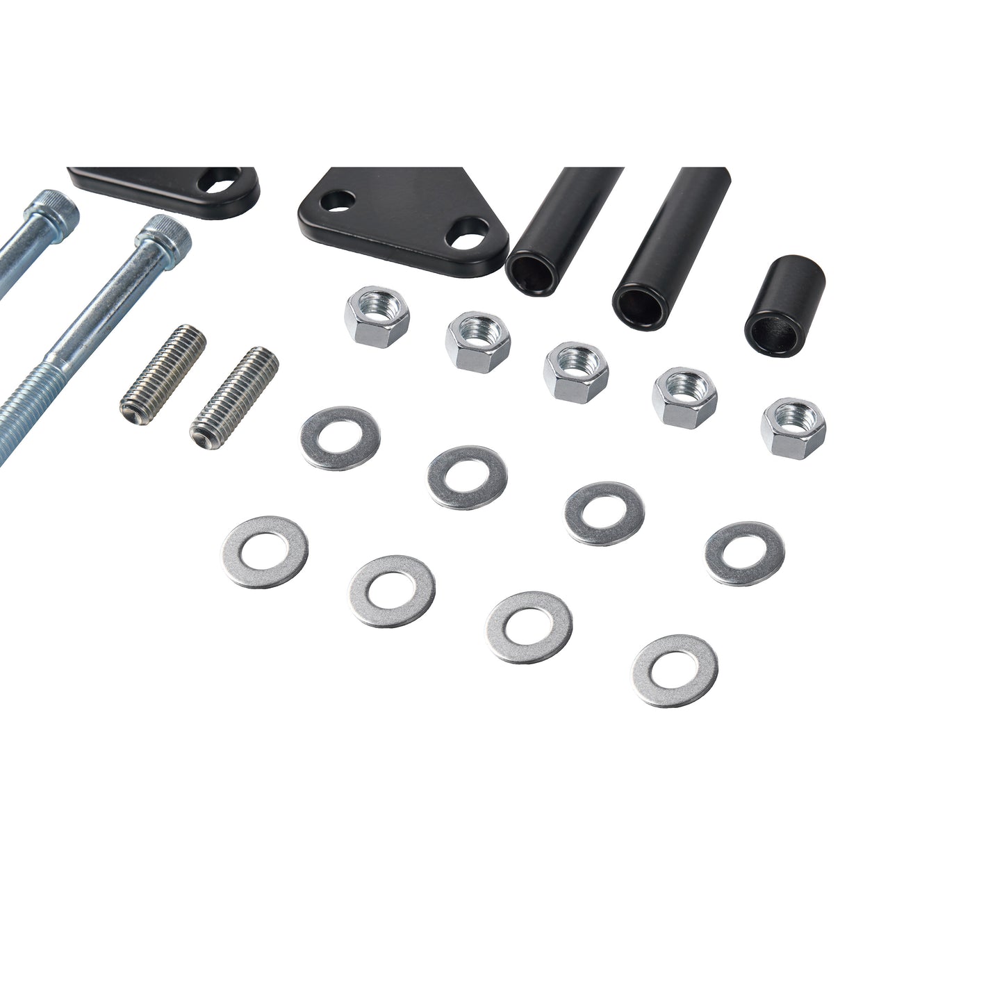 SBC Power Steering Pump Bracket – Adjustable Billet Aluminum, Black, V-Belt Compatible