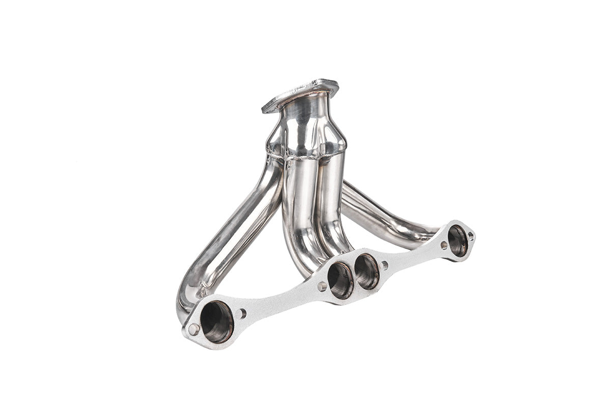 High-Performance Stainless Steel Long Tube Headers & Y-Pipe for 2014β2017 Chevy Silverado GMC Sierra Tahoe Yukon Escalade 1500 5.3L 6.2L V8 | 1-7/8'' Primaries, 3'' Collector | 8-2-1 Exhaust Design(EH032SS)