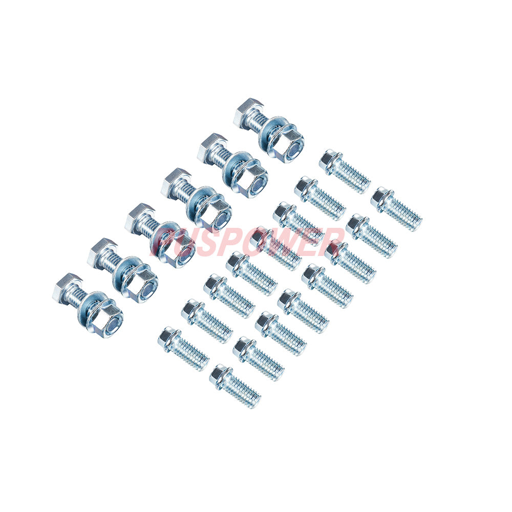 Tri-Y Stainless Steel Exhaust Header Kit for 1964-1970 Ford Mustang 289/302 V8 | Classic Muscle Car Upgrade | 1.5" Primary Tubes, 2.5" Collector | TIG Welded CNC Flange | 10-15 HP/TQ Gain | Manual Only (EH026SS)