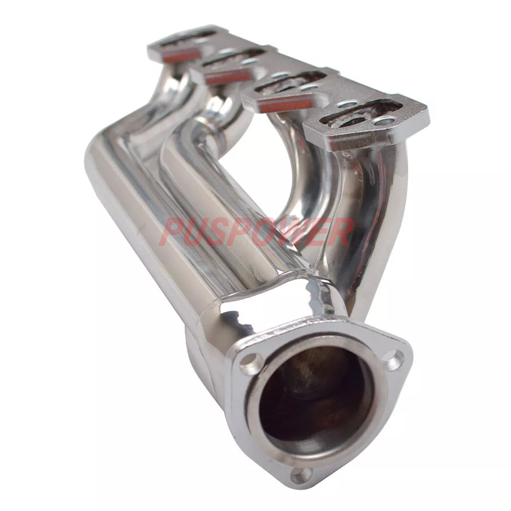 Stainless Steel Exhaust Headers for 1964–1977 Ford Mustang 260/289/302CU V8 | 4-1 Bolt-On Design | Mirror Polished T-304 | High-Flow Performance Upgrade | Compatible with 5.0L V8 Engines | Driver & Passenger Side Kit(EH019SS)