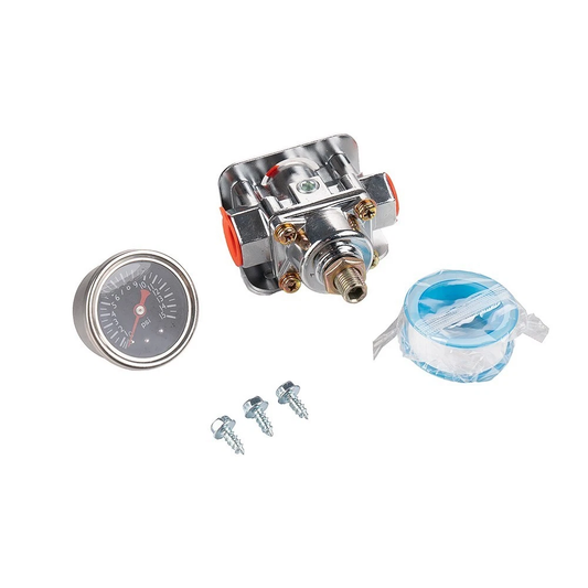 12-804 Low Fuel Pressure Adjustable Regulator Gauge For Quick Fuel Carburetor(FH002)