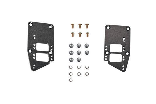 Universal LS Swap Motor Mount Adapter Plates – Adjustable Bolt-On Brackets for SBC to LS Engine Conversion | Fits LS1 LS2 LS3 LS6 LQ4 LQ9 L92 L99 | Heavy-Duty Steel Kit