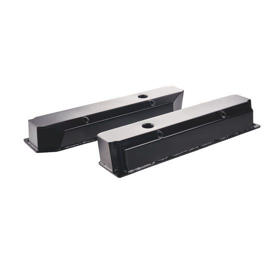 Black Anodized Fabricated Aluminum Valve Covers – Fits Mopar B/RB Big Block 383-440 V8 (1965–1978) (PVC8548BK)