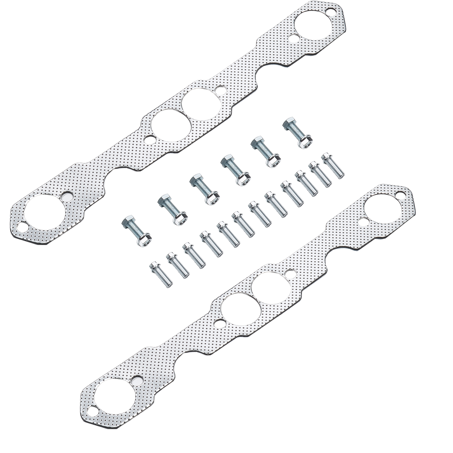 Performance Shorty Headers for 1955β1957 Chevy SBC V8 | Polished Stainless Steel | 1-5/8" Primary | 2.5" Collector | Fits Bel Air 150 210 Nomad | GM 605 Steering Compatible | Classic Car Upgrade (EH025SS)