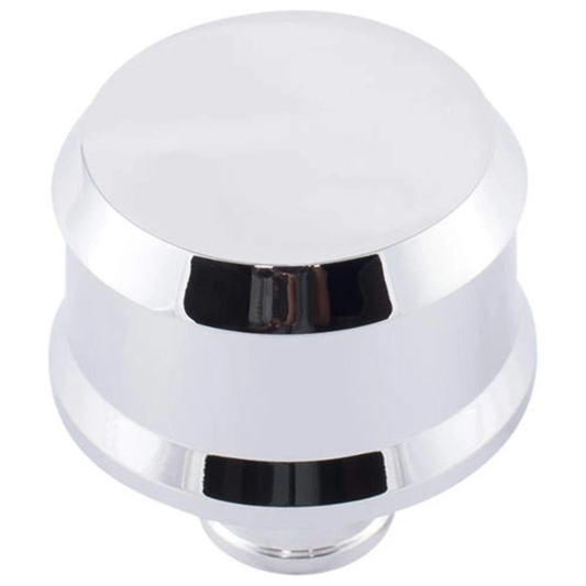 Chevy Push-In Breather Cap – Machined Aluminum & Steel | Universal Fit (P8499)