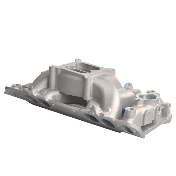 Dual Plane Intake Manifold for Chevy BB V8 396–502 | Oval Port | Aluminum | Satin / Black / Polished Finish (PIM53025))