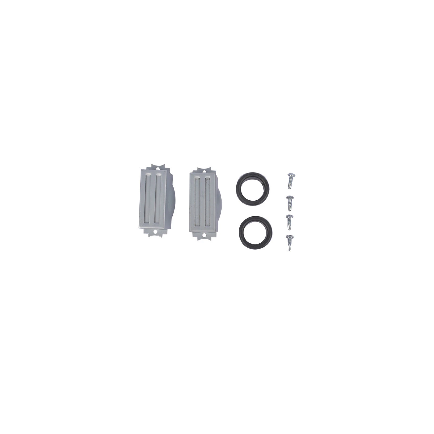 Black Finned Aluminum Valve Covers for Chevy SB 1987-2000 – Short Design, 2-9/16" Tall(PVC8527)