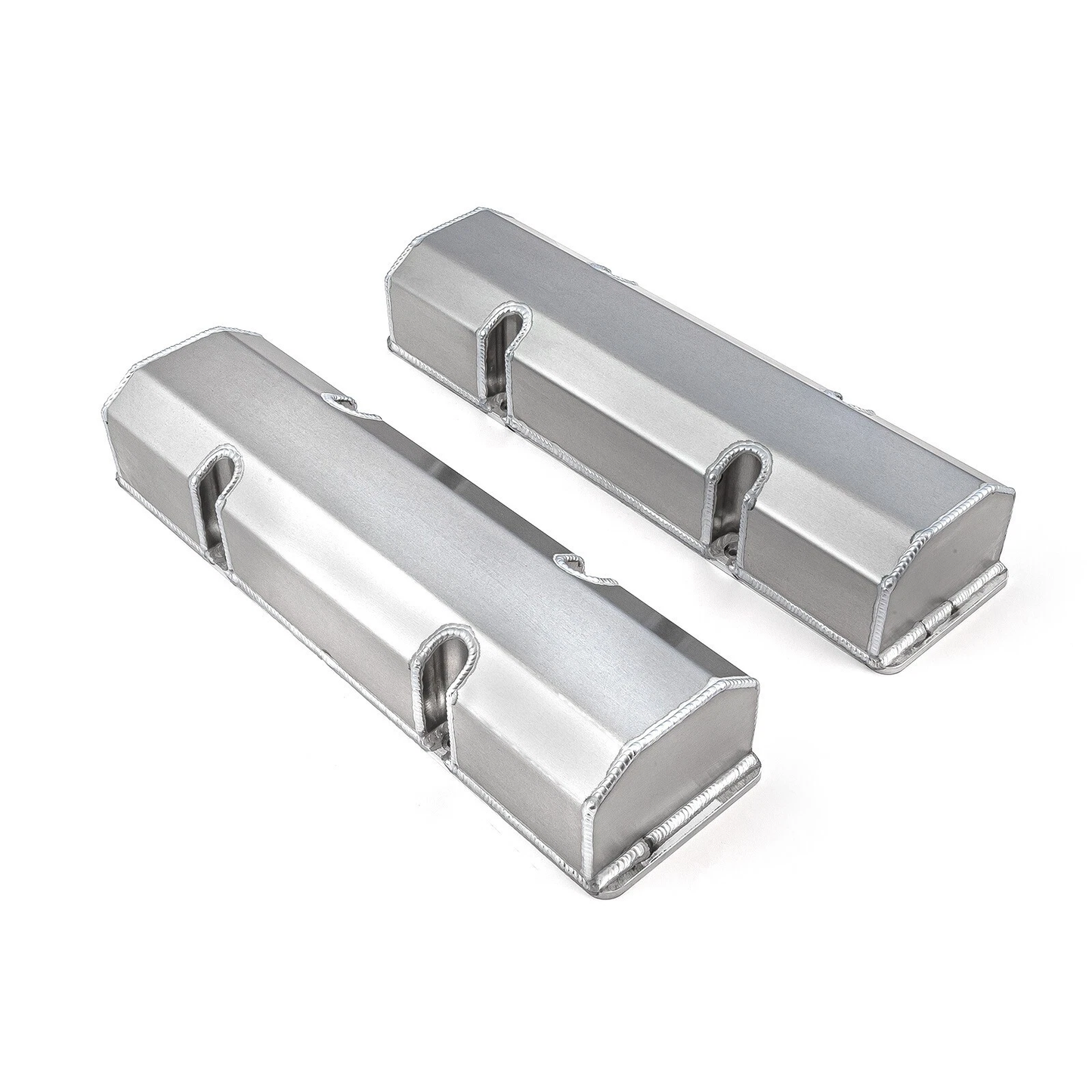 Fabricated Satin Tall Valve Covers for 1958–86 Chevy SBC 283 327 350 400 – No Hole(PVC8535)