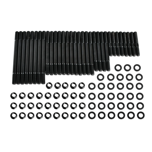 Big Block Chevy 396–454 Cylinder Head Stud Kit | 12-Point Nut & Washer Set | 180,000 PSI Chromoly | Fits 1966–2000 BBC(SKT002)