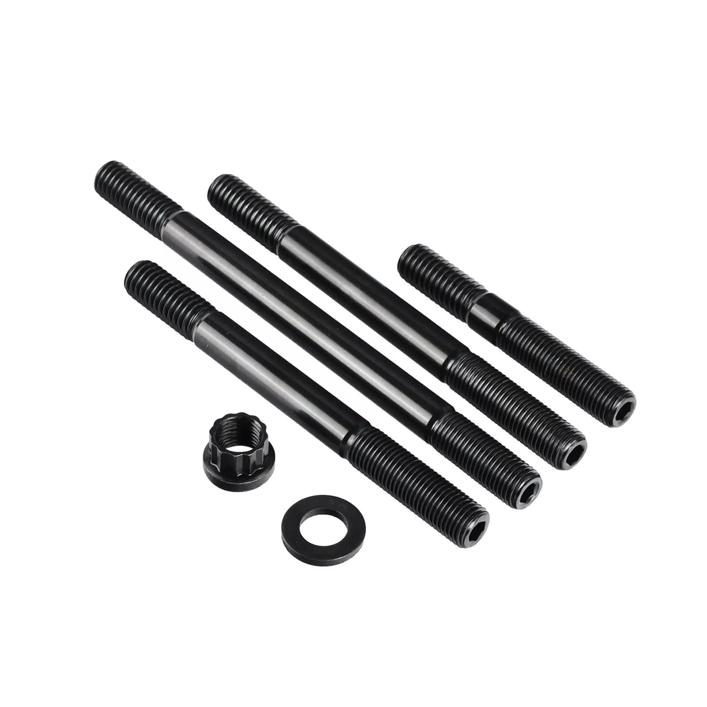 Big Block Chevy 396–454 Cylinder Head Stud Kit | 12-Point Nut & Washer Set | 180,000 PSI Chromoly | Fits 1966–2000 BBC(SKT002)