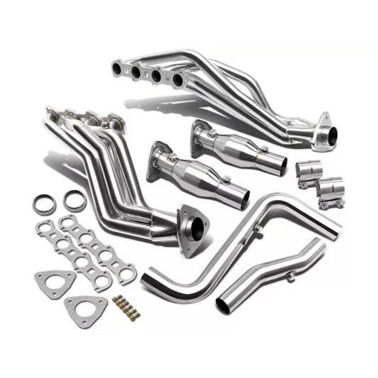 Stainless Steel Exhaust Headers for 1999–2004 Ford F-150 & 1997–1999 F-250 | Performance Upgrade | 1.625" Tubes | 2.405" Outlet | Direct Fit | Bolt-On Horsepower & Torque Gains(EH016SS)