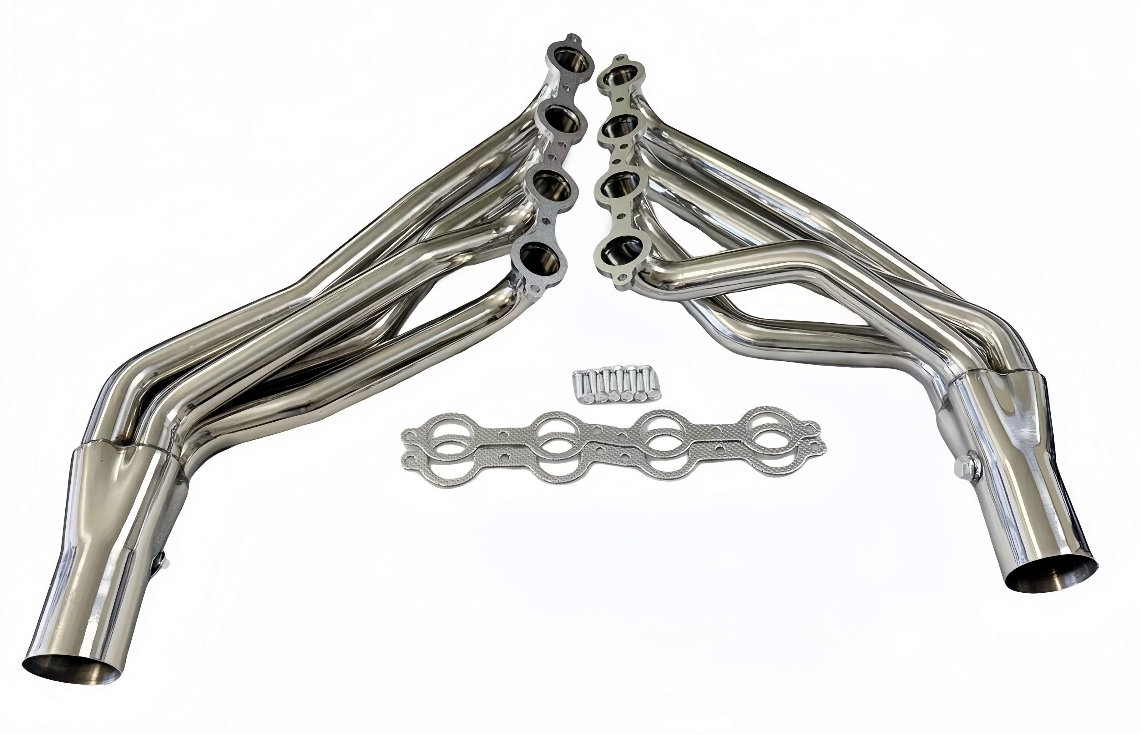 Long Tube 304 Stainless Steel Exhaust Headers - Fits 2010-2015 Chevy Camaro SS LS3 6.2L V8