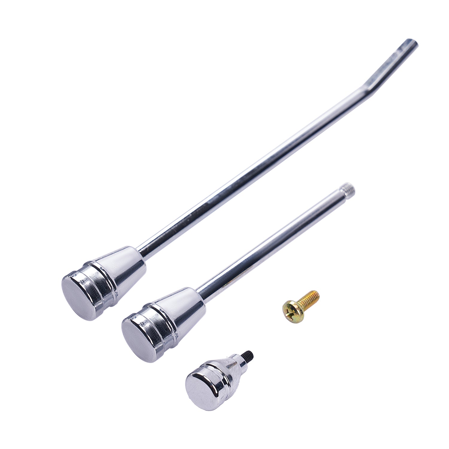 32" Black Tilt Stainless Steel Steering Column - Fits 1955-1959 Chevy GMC Pickup Manual Floor Shift