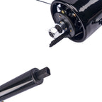 28/30/32 Inch Stainless Steel Tilt Steering Column Kit, Manual Floor Shift & Automatic, Polished Chrome / Black Coated - Fits 1955-1959 Chevy GM Hot Rod