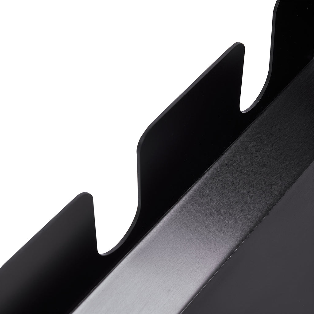 Matte Black Fabricated Aluminum LS Coil Covers with Oil Fill Neck and Cap - Fits GM LS1 LS2 LS3 Engines