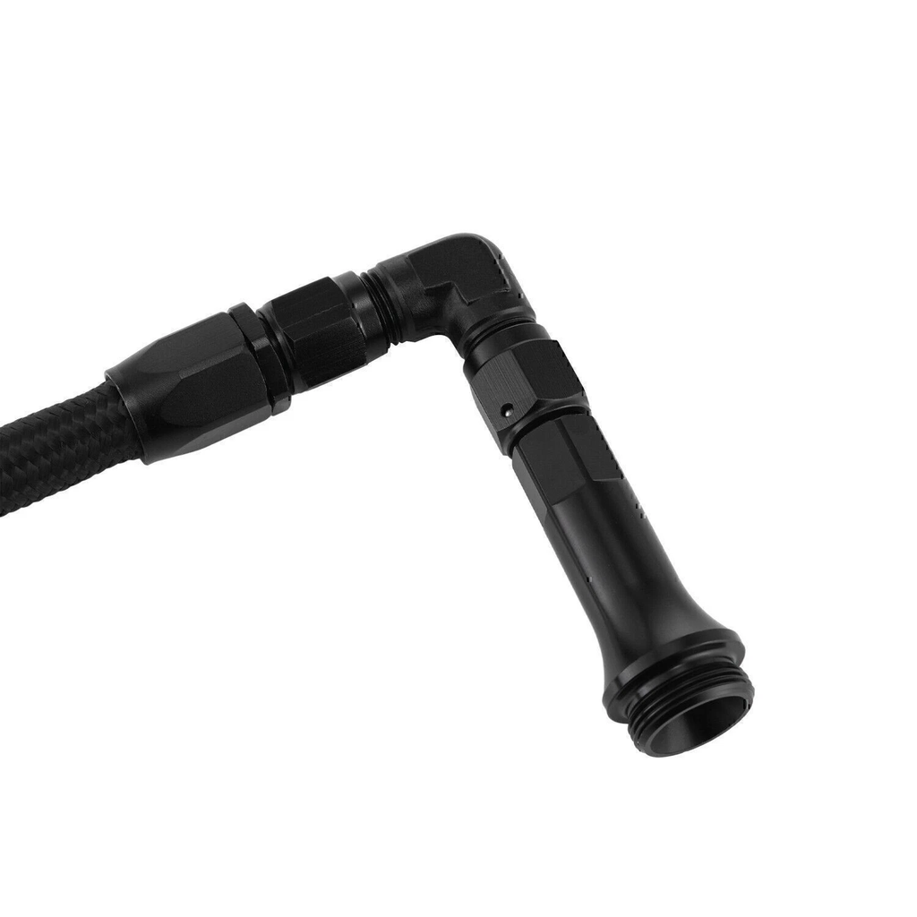 AN6 Aluminum Dual-Feed Fuel Line Kit - Fits Holley Dominator 4150 Carburetors