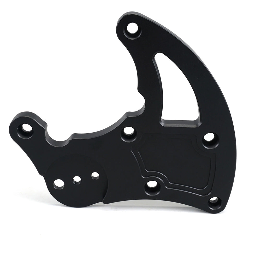 5/8 in Anodized 6061-T6 Billet Aluminum Bolt-On R4 A/C High-Mount Bracket Kit - Fits 1988–2013 GM Truck SUV 4.8L 5.3L 5.7L LS Vortec Engines