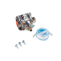 Chrome Zinc Alloy Carburetor Fuel Pressure Regulator - Fits Holley 12-803 4.5–9 PSI Carburetor Systems