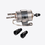58 PSI 255 LPH Black CNC Fuel Filter and Regulator with -6 AN - Fits GM LS1 LS2 LS3 EFI Swap Systems