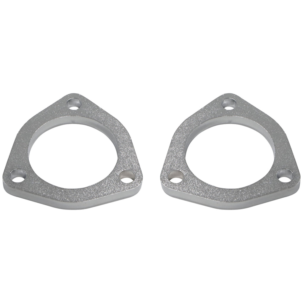 Stainless Steel Hugger Shorty Exhaust Headers - Fits Ford Small Block V8 289 302 351, Mirror Polished 1.25"x2" Oval Inlet 2" Outlet
