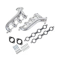 1-3/4" Ceramic-Coated Cast Iron Exhaust Manifolds - Fits GM LS1 LS2 LS3 Gen III IV Engines