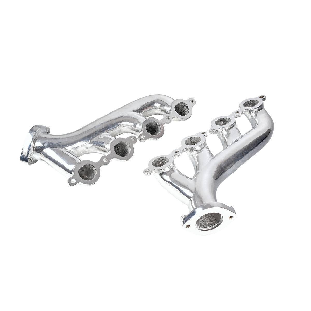 1-3/4" Ceramic-Coated Cast Iron Exhaust Manifolds - Fits GM LS1 LS2 LS3 Gen III IV Engines