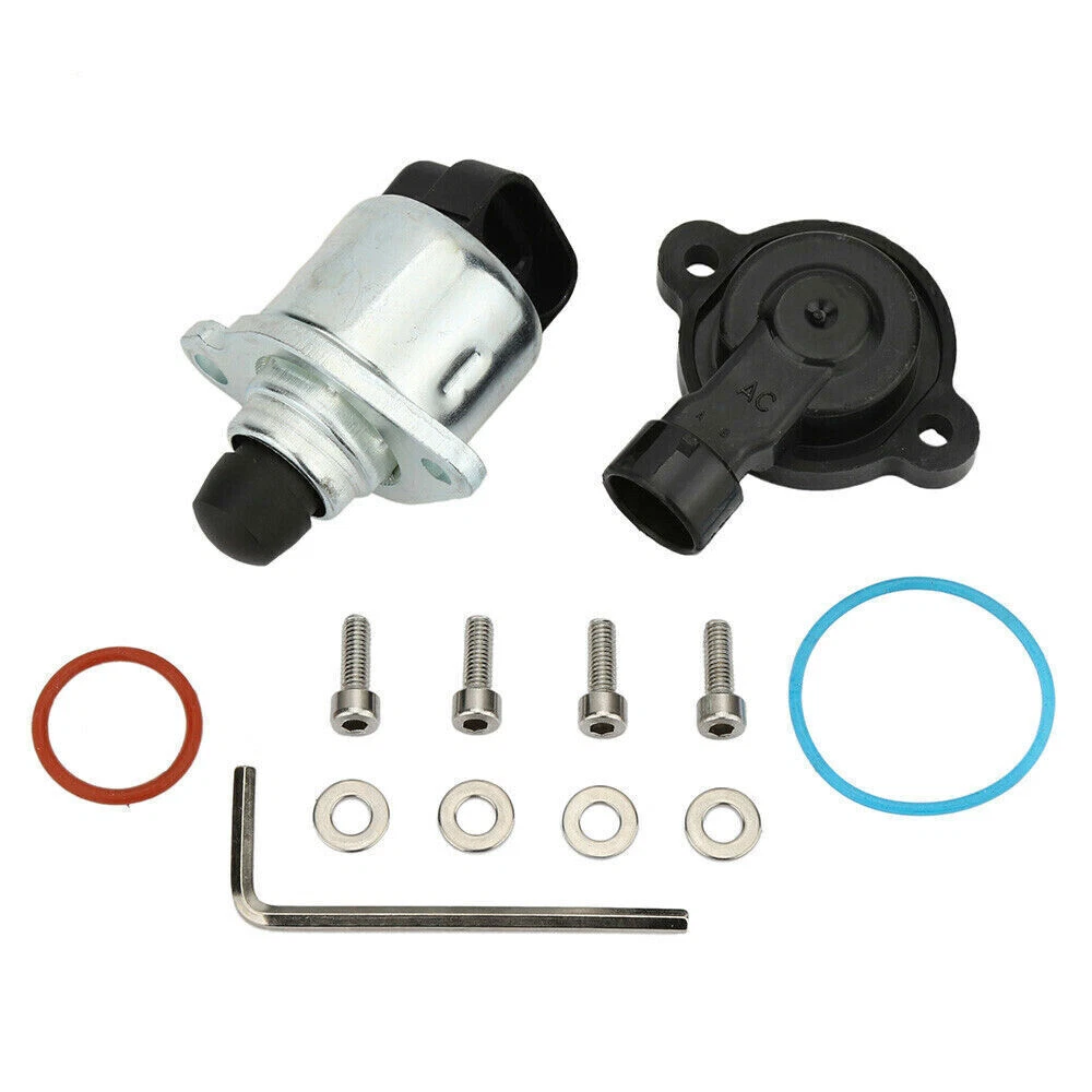 92MM High-Performance Silver T6 Aluminum Throttle Body Assembly & Adapter Kit with Sensors - Fits GM Gen III LS1 LS2 LS3 LS6 LS7 LSX Engines
