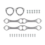 1-5/8" Polished Stainless Steel Full-Length Chassis Headers with Reducers - Fits 1964–1977 Chevy Chevelle 1964–1987 El Camino 1978–1983 Malibu