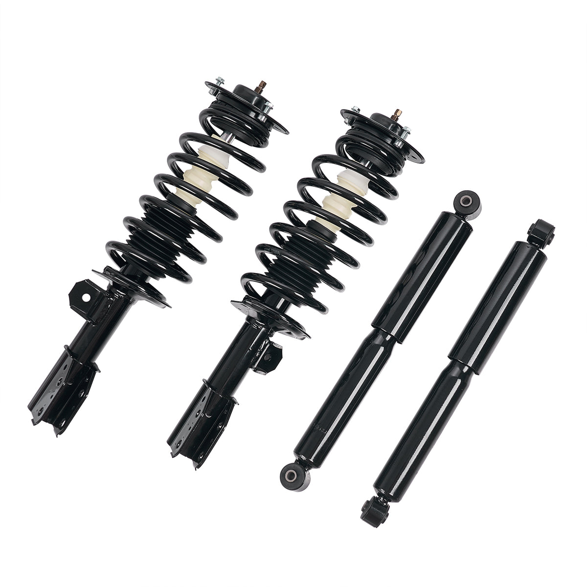 Steel Direct-Replacement Front Strut and Rear Shock Kit - Fits 2010–2017 Chevrolet Equinox GMC Terrain