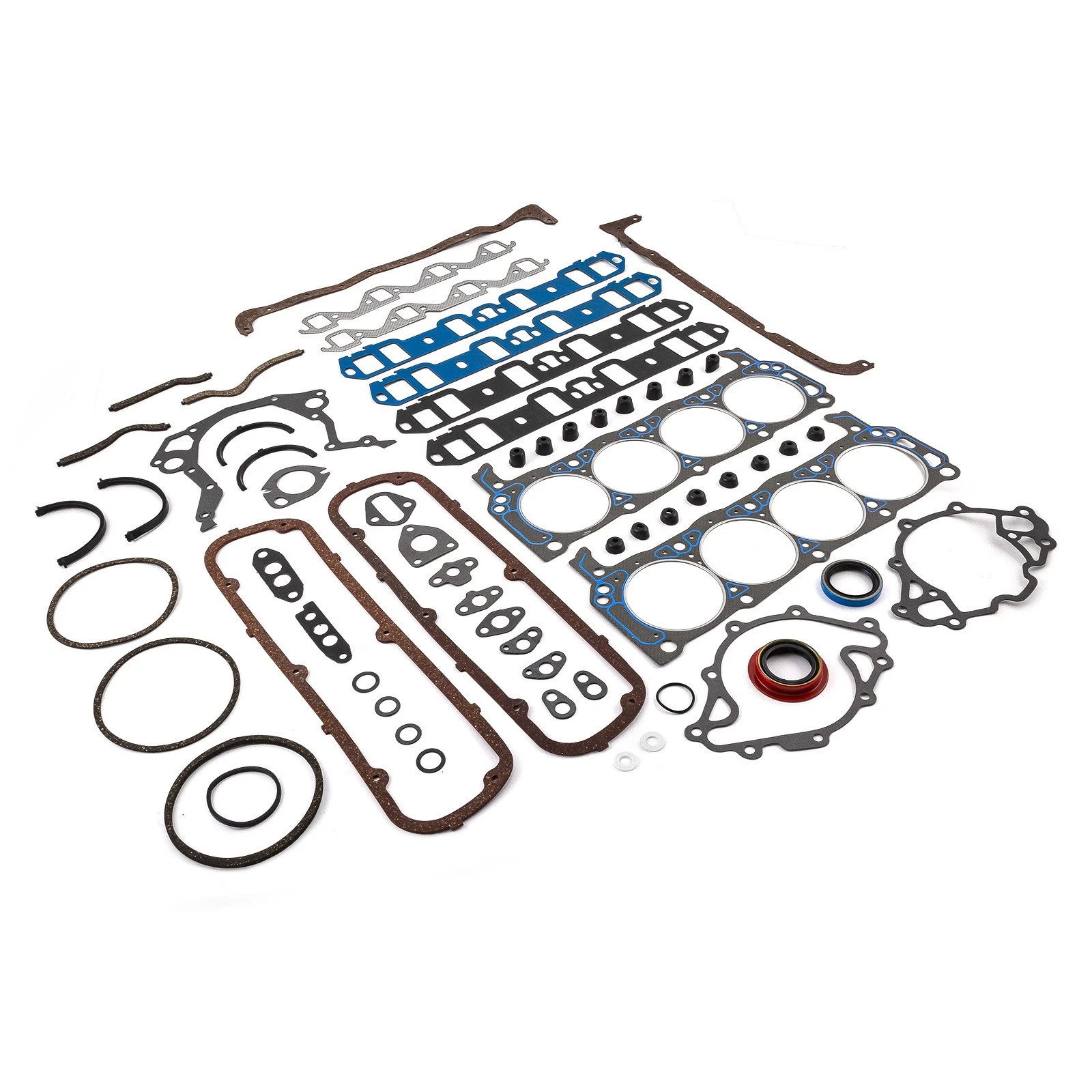 Ford 289 302 Windsor Full Engine Rebuild Gasket Set - Fits 1963-1982 Small Block Windsor V8 Complete Overhaul Seal Kit