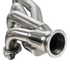 1-5/8" Polished Stainless Steel Shorty Exhaust Headers - Fits GM LS1 LS2 LS3 Gen III IV Swap Engines