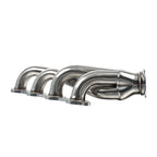 1-5/8" Polished Stainless Steel Shorty Exhaust Headers - Fits GM LS1 LS2 LS3 Gen III IV Swap Engines