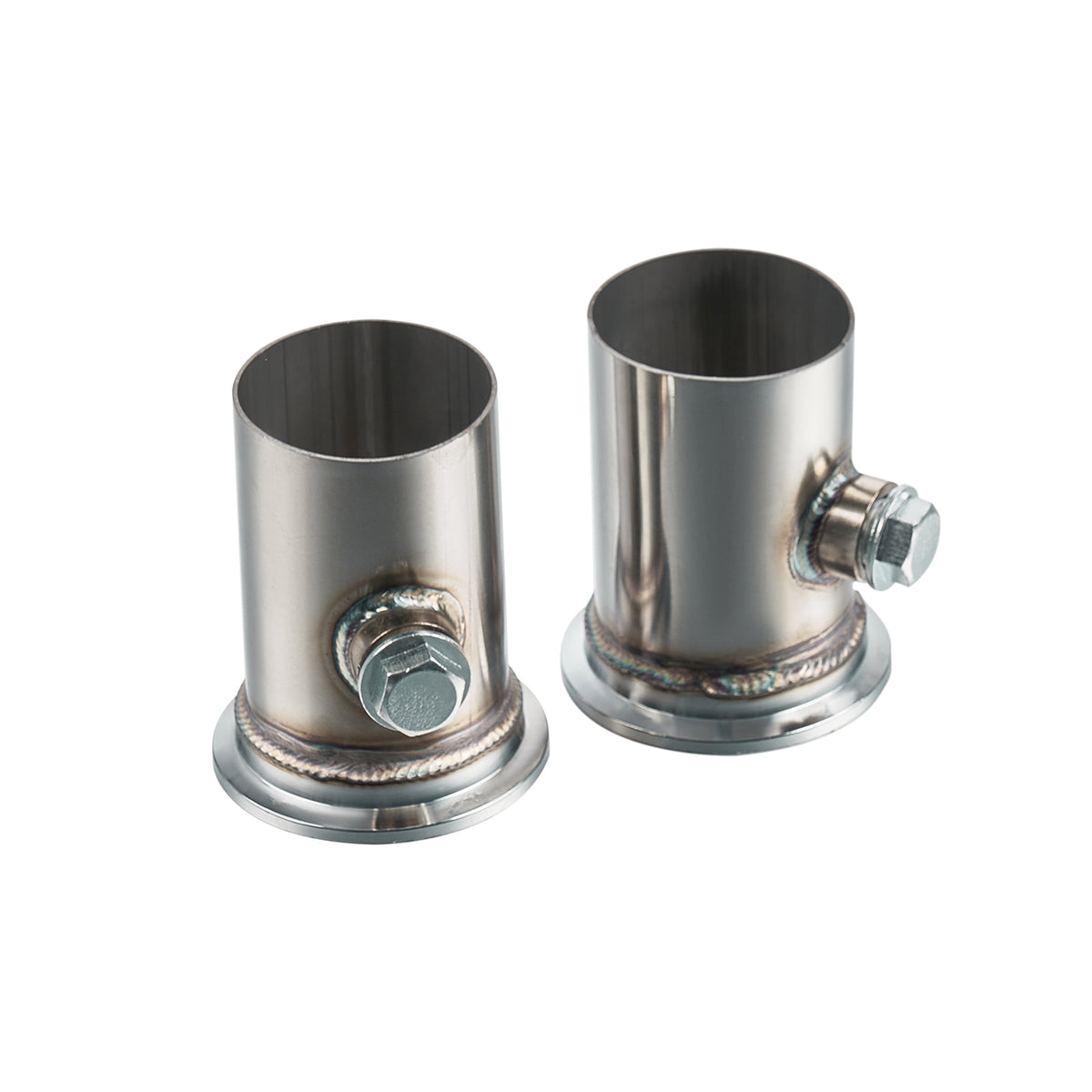 1-5/8" Polished Stainless Steel Shorty Exhaust Headers - Fits GM LS1 LS2 LS3 Gen III IV Swap Engines