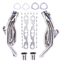1.5" Chrome-Polished Stainless Steel Exhaust Headers - Fits 1988–1997 Chevrolet GMC 5.0L 5.7L V8 Trucks