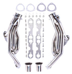 1.5" Chrome-Polished Stainless Steel Exhaust Headers - Fits 1988–1997 Chevrolet GMC 5.0L 5.7L V8 Trucks