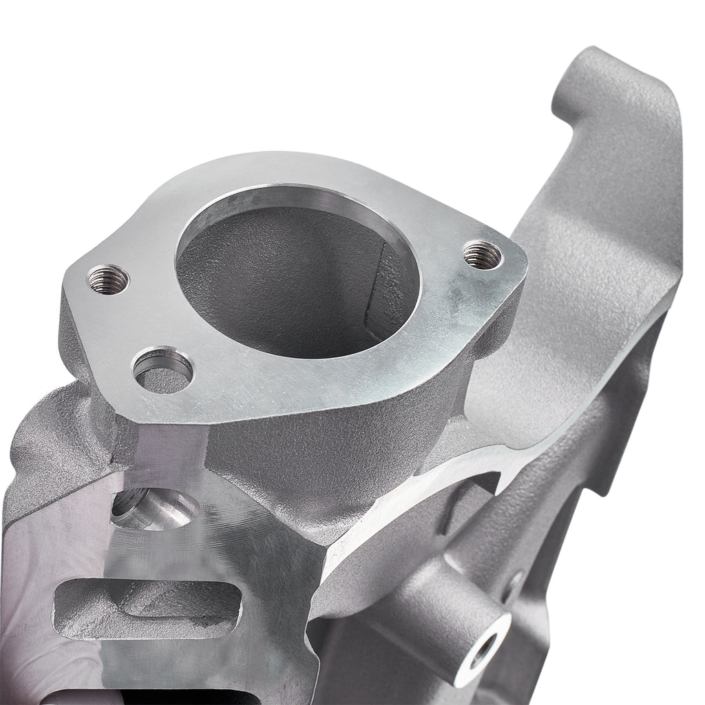 Natural Aluminum Dual-Plane Intake Manifold - Fits Ford 289 302 5.0L Windsor V8 Engines