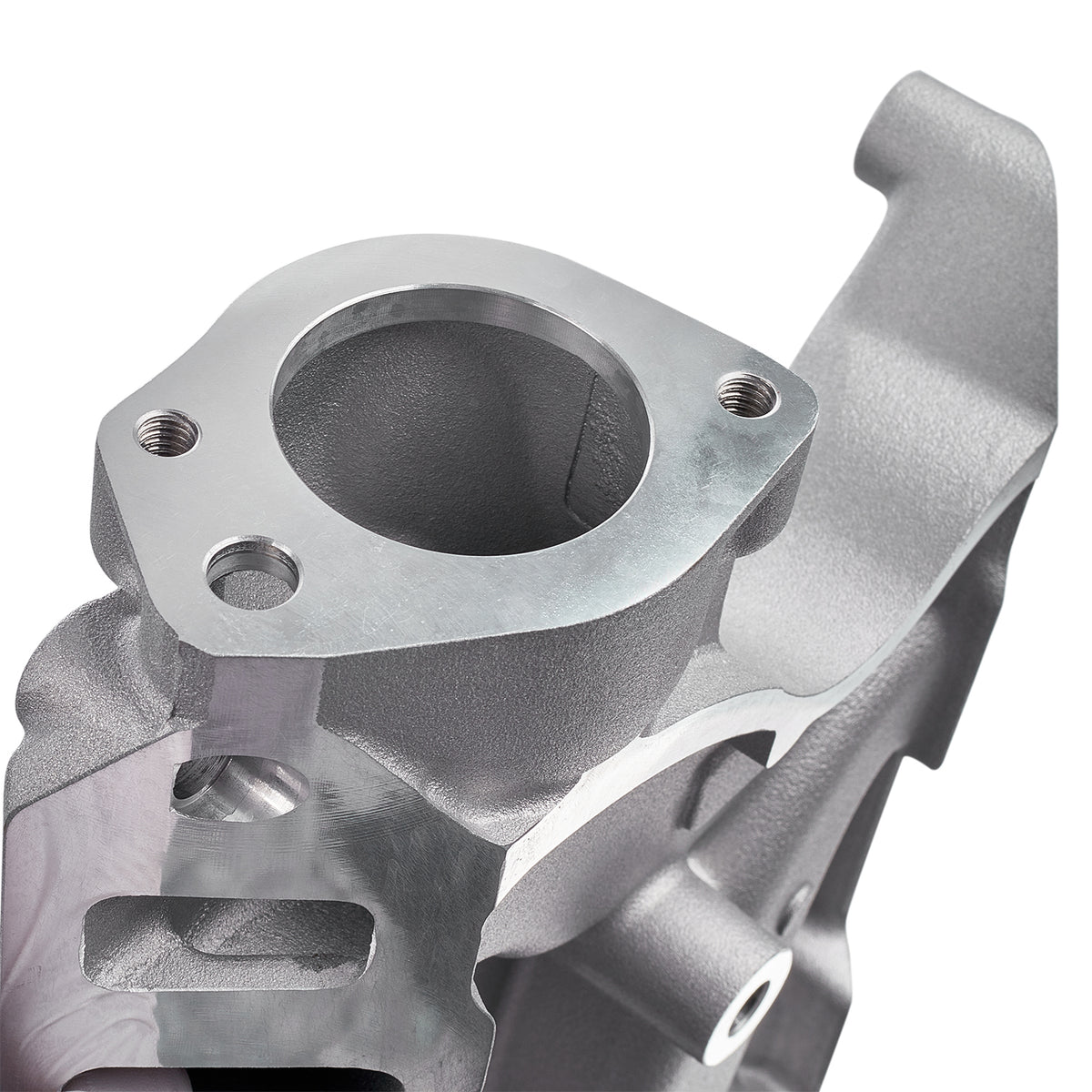 Natural Aluminum Dual-Plane Intake Manifold - Fits Ford 289 302 5.0L Windsor V8 Engines