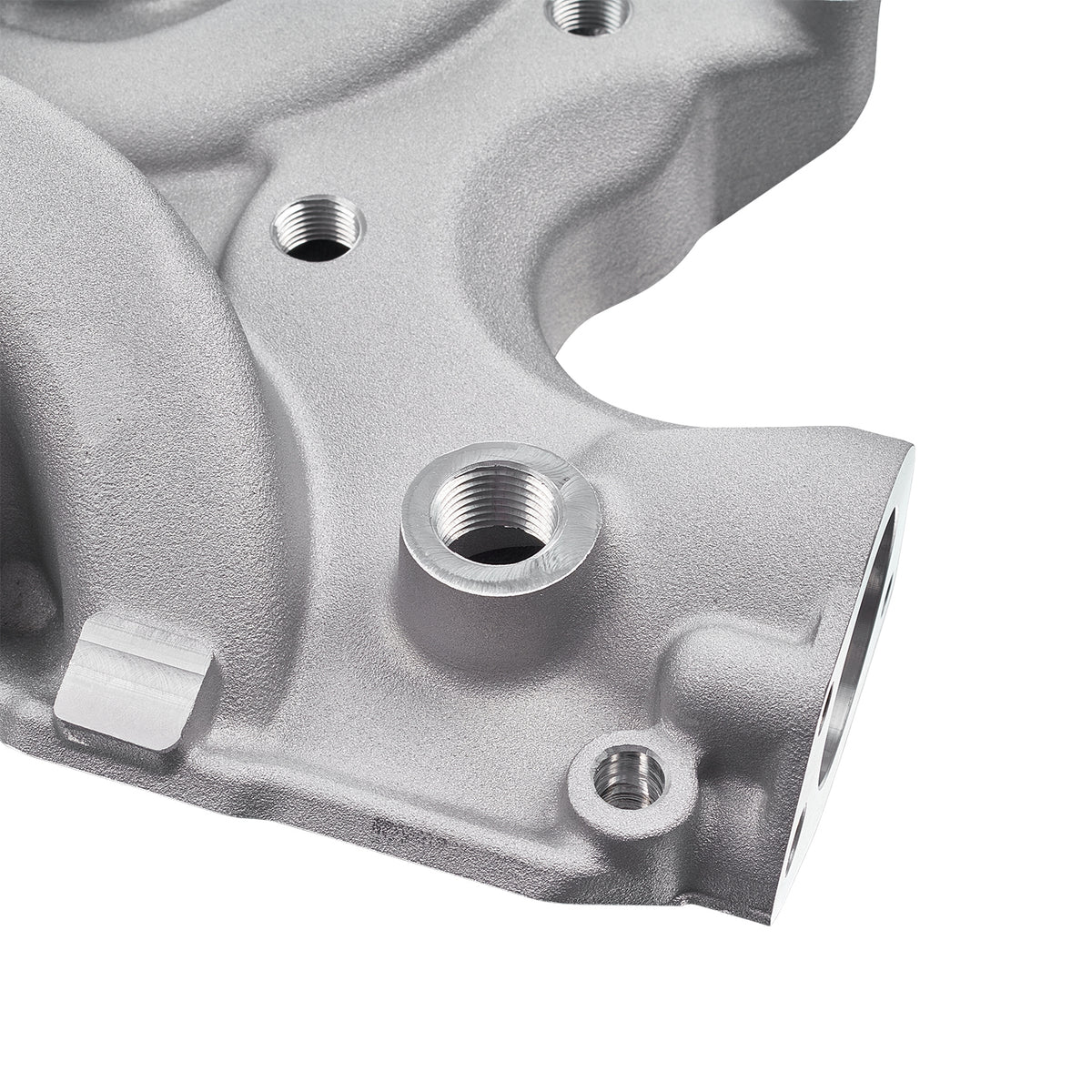 Natural Aluminum Dual-Plane Intake Manifold - Fits Ford 289 302 5.0L Windsor V8 Engines