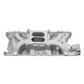Natural Aluminum Dual-Plane Intake Manifold - Fits Ford 289 302 5.0L Windsor V8 Engines