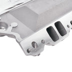 Aluminum Dual Plane Air Gap Intake Manifold - Fits Chevy SBC 262 265 267 Gen I V8 Engines