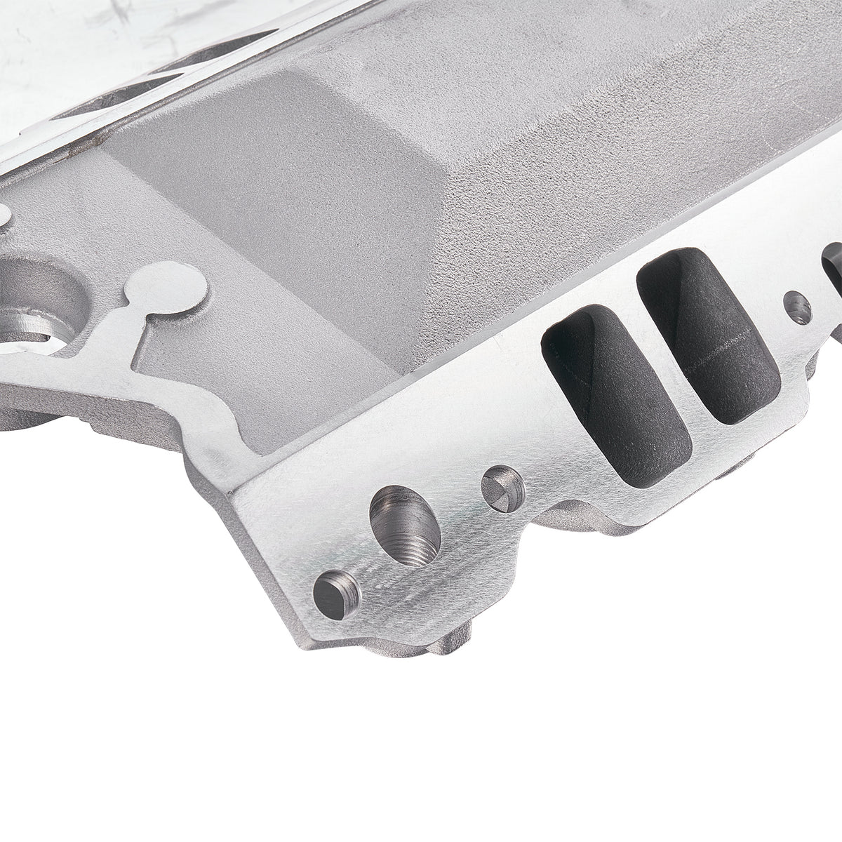 Aluminum Dual Plane Air Gap Intake Manifold - Fits Chevy SBC 262 265 267 Gen I V8 Engines