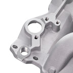 Aluminum Dual Plane Air Gap Intake Manifold - Fits Chevy SBC 262 265 267 Gen I V8 Engines