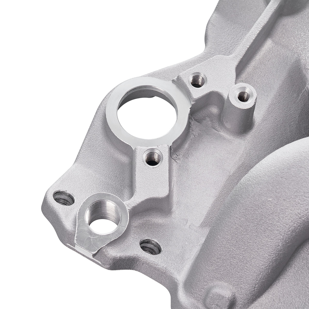Aluminum Dual Plane Air Gap Intake Manifold - Fits Chevy SBC 262 265 267 Gen I V8 Engines