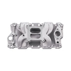 Aluminum Dual Plane Air Gap Intake Manifold - Fits Chevy SBC 262 265 267 Gen I V8 Engines